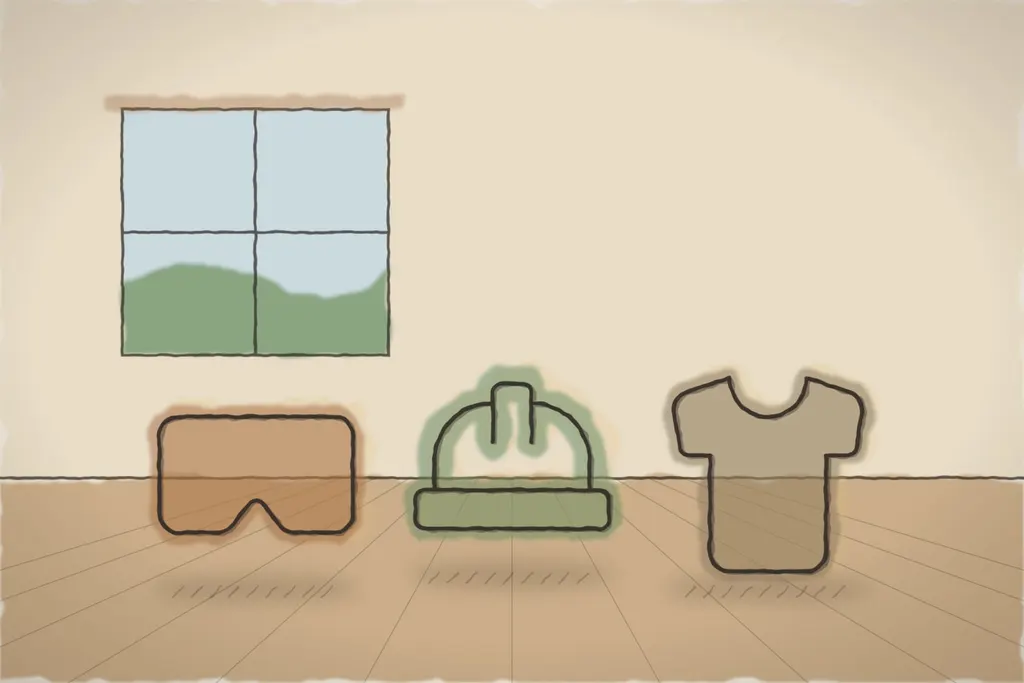 Echipamentul pregătit pentru primul curs (ilustrație)